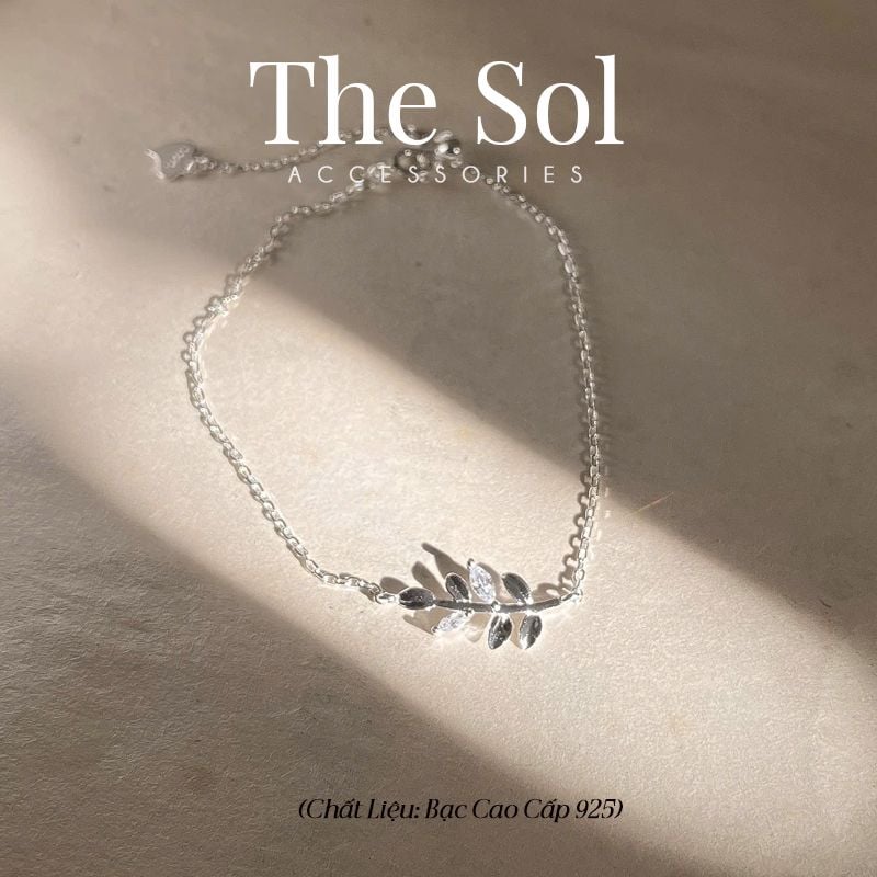  Lắc Tay Bạc The Leaves 