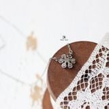  Dây Chuyền Titan Double Flowers - Mẫu 32 