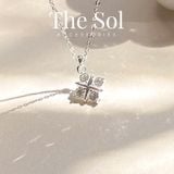  Dây Chuyền Bạc Four Diamonds 