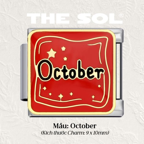  Charm Titan Italian Bracelet - Months 