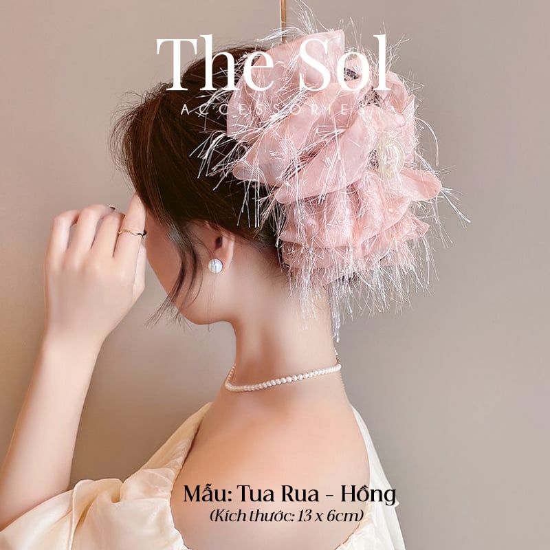  Kẹp Gắp Hàn Quốc Trendy Tua Rua 