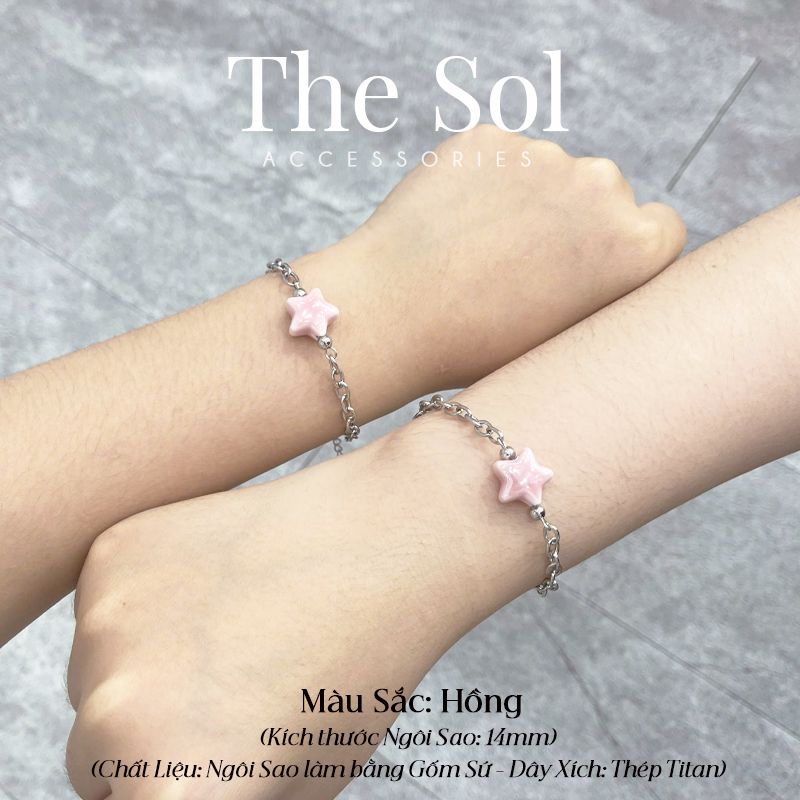  Lắc Tay Titan Couple Colour Star 