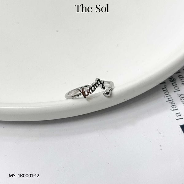  Nhẫn Hàn Quốc 25K - Mẫu 12 