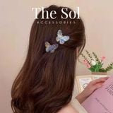  Kẹp Tóc Hàn Quốc Hologram Butterfly - 1 Chiếc 