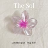  Kẹp Gắp Hoa Sứ Hologram - 8cm 