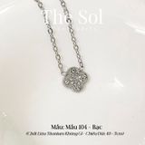  Dây Chuyền Titan Dia Lou 0.9cm - Mẫu 104 