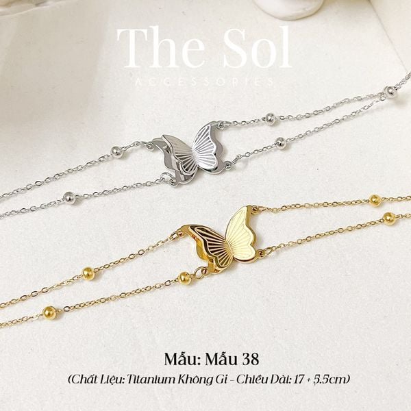  Lắc Tay Titan Big Butterfly - Mẫu 38 