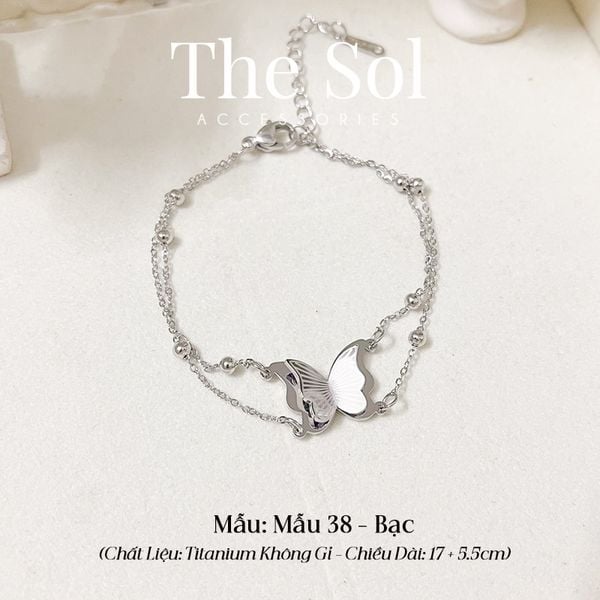  Lắc Tay Titan Big Butterfly - Mẫu 38 