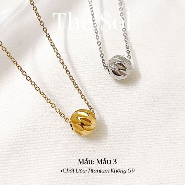  Dây Chuyền Titan Be Simple - mẫu 3 