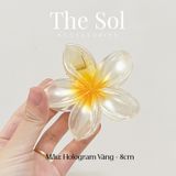  Kẹp Gắp Hoa Sứ Hologram - 8cm 