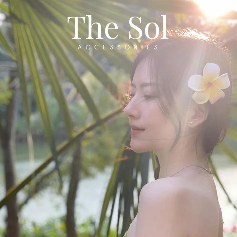  Kẹp Tóc Hàn Quốc Hoa Sứ 