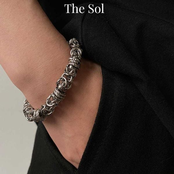  Lắc Tay Titan Unisex Barbed Wire - Mẫu 18 