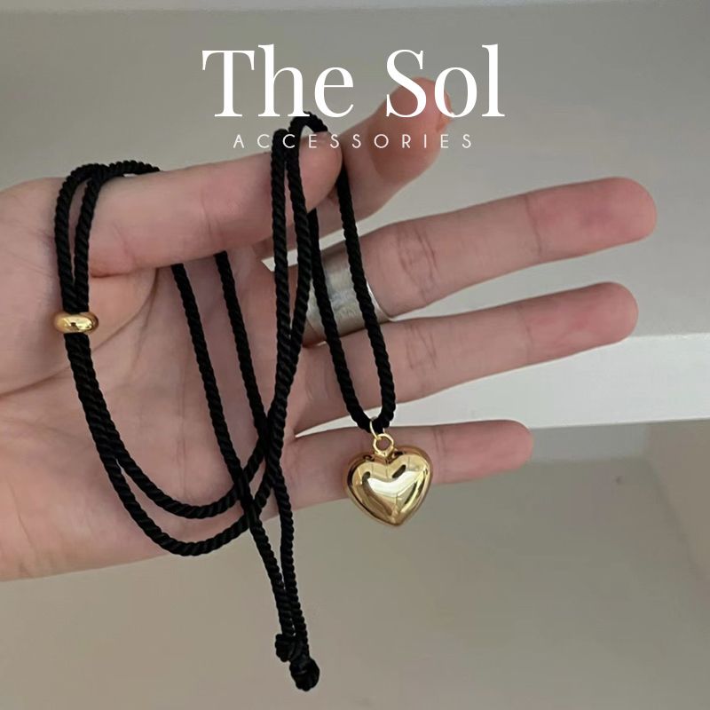  Dây Chuyền Hàn Quốc Metal Heart 
