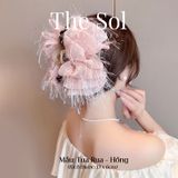  Kẹp Gắp Hàn Quốc Trendy Tua Rua 