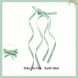  Kẹp Tóc Hàn Quốc Color Bow - Nơ Đôi (2 Chiếc) 