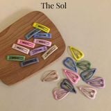  Kẹp Tóc Hàn Quốc Colour Rectangle - 1 Chiếc 