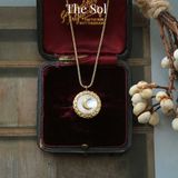 Dây Chuyền Titan Golden Moon In Aragonite 