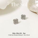  Bông Tai Titan Dia Lou 0.9cm - Mẫu 104 