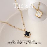  Dây Chuyền Titan Black&White Lou - Mẫu 82 