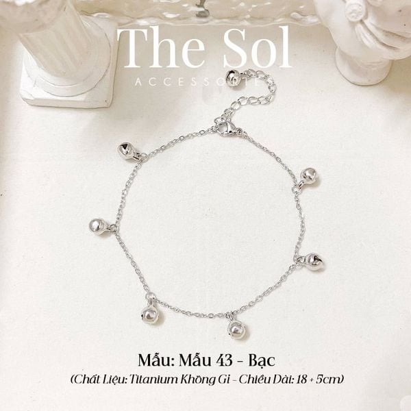  Lắc Chân Titan Chuông - Mẫu 43 