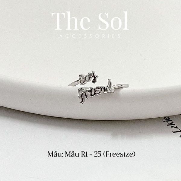  Nhẫn Hàn Quốc 25K - Mẫu 25 