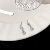  Bông Tai Hàn Quốc Mini Dia Drop 