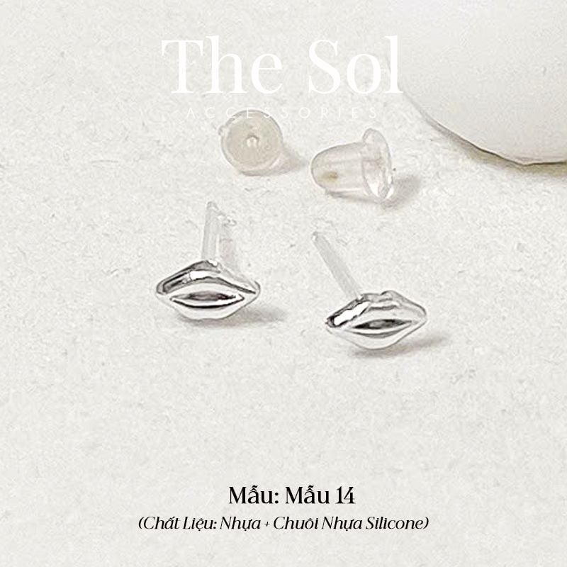  Bông Tai Nhựa 7K - BTN001 / BTN002 / BTN003 / BTN004 