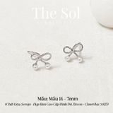  Bông Tai Seropi Pearl Mini Bow 