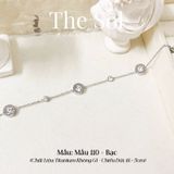  Lắc Tay Titan La Mã Ngọc - Mẫu 110 