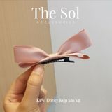  Kẹp Tóc Hàn Quốc Pinky Bow 