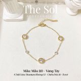  Lắc Tay Titan La Mã Ngọc - Mẫu 110 