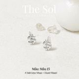  Bông Tai Nhựa 7K - BTN001 / BTN002 / BTN003 / BTN004 