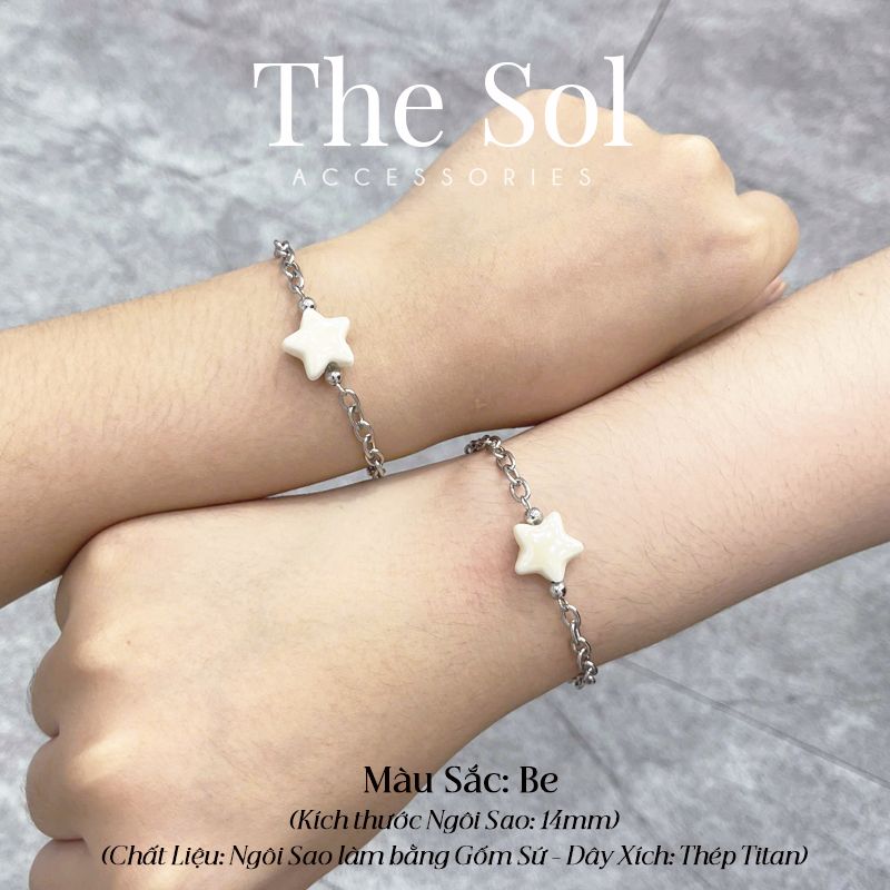  Lắc Tay Titan Couple Colour Star 