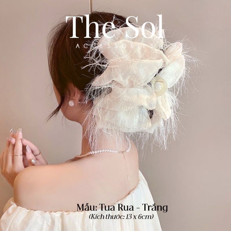  Kẹp Gắp Hàn Quốc Trendy Tua Rua 