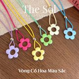  Vòng Cổ Bông Hoa Màu Sắc Mùa Hè 