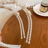  Cài Tóc Hàn Quốc Pearl Flower 