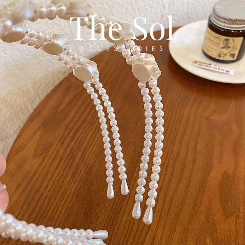  Cài Tóc Hàn Quốc Pearl Flower 