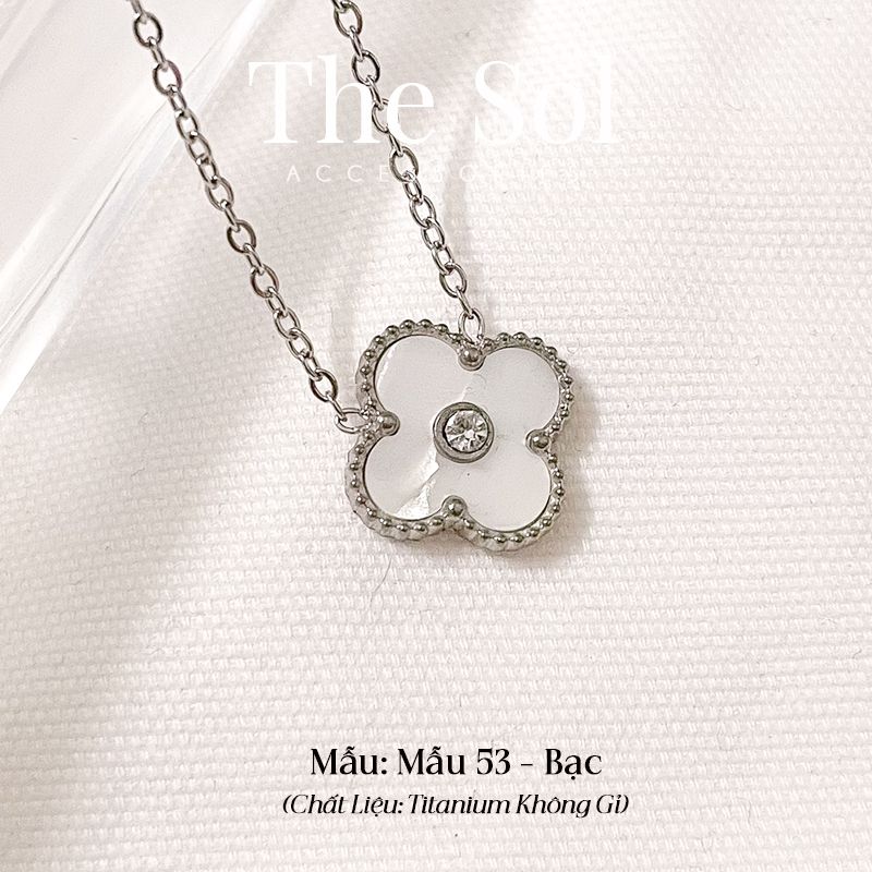  Dây Chuyền Titan Dia In White Lou 1.3cm 