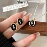  Dây Chuyền Hàn Quốc Black Tulip 