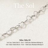  Lắc Tay Titan The Heart Chain - Mẫu 83 