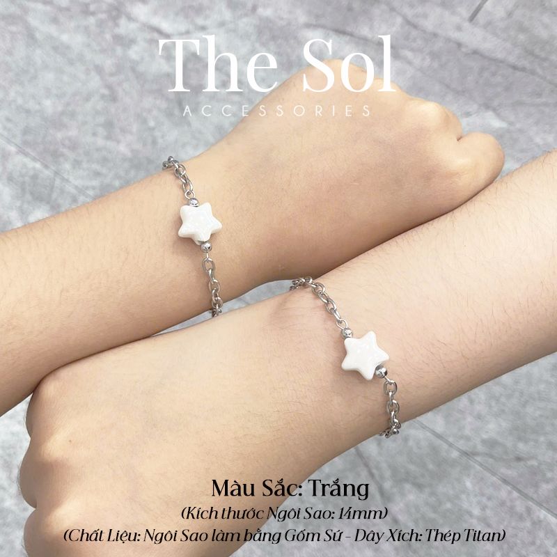  Lắc Tay Titan Couple Colour Star 