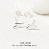  Bông Tai Nhựa 7K - BTN001 / BTN002 / BTN003 / BTN004 