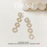  Bông Tai Seropi Five Golden Circles 