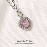  Dây Chuyền Titan Pinky Heart - Mẫu 77 
