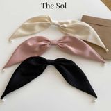  Kẹp Tóc Hàn Quốc Elengent Bow & Pearls 
