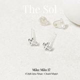  Bông Tai Nhựa 7K - BTN001 / BTN002 / BTN003 / BTN004 