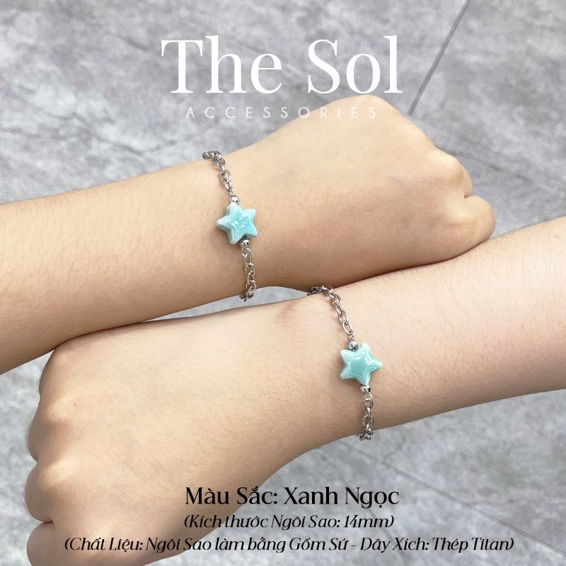  Lắc Tay Titan Couple Colour Star 
