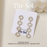  Bông Tai Seropi Five Golden Circles 