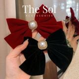  Kẹp Tóc Hàn Quốc Square Pearls 