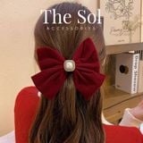 Kẹp Tóc Hàn Quốc Square Pearls 